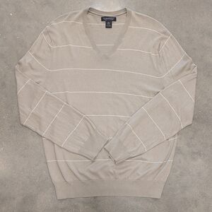 Silk Cashmere Blend V-Neck Sweater